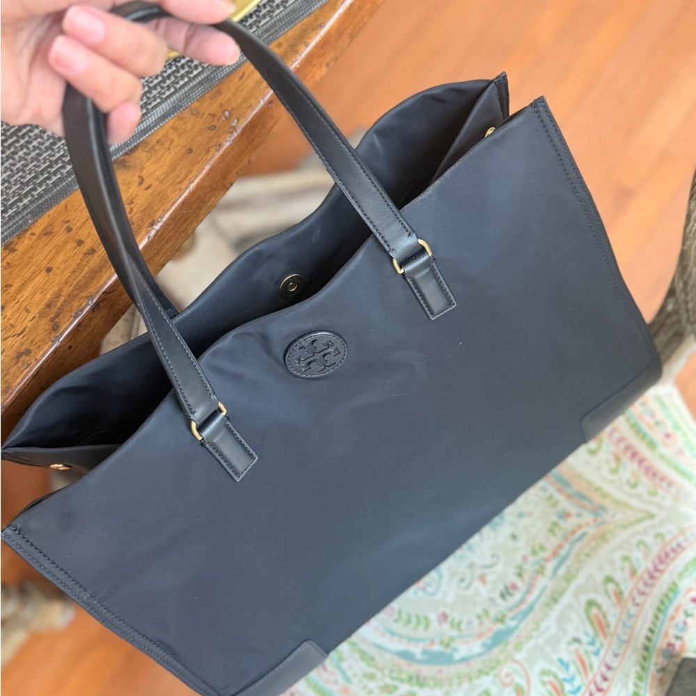 Tory Burch Black Monogram Interior Bag